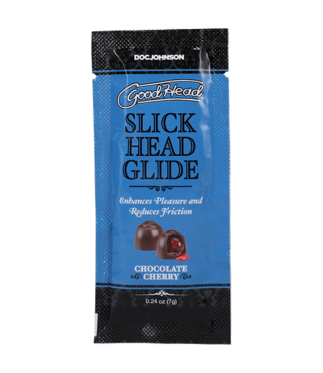 Slick Head Glide - Chocolate Cherry - Bulk Refill - 48 Pieces - 0.24 oz / 7 gr