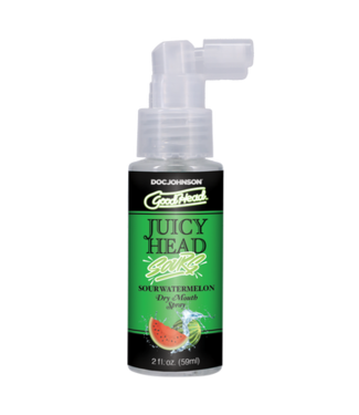 Doc Johnson Juicy Head - Dry Mouth Spray - Sour Watermelon - 2 fl oz / 60 ml