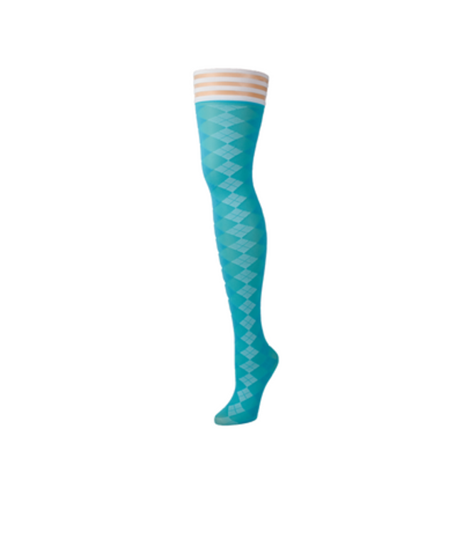 Par 4 - Thigh High - B - Blue