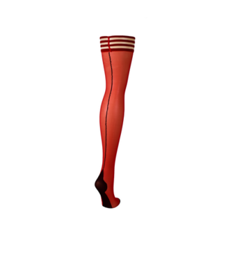 Kix'ies Monica - Thigh High - D - Red