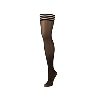 Kix'ies Taylor - Thigh High - D - Black