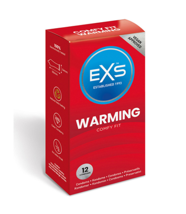 EXS Warming - Condoms - 12 Pieces