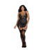 Dreamgirl Fishnet Texture Power Mesh Garter Slip - 1X