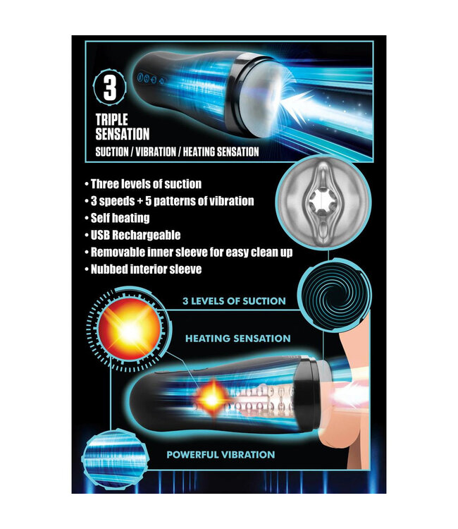 The Auto Milker -15 X Sucking Masturbator