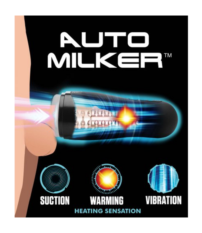 The Auto Milker -15 X Sucking Masturbator
