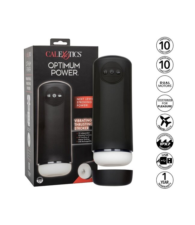 CalExotics Optimum Power Vibrating and Thrusting Stroker