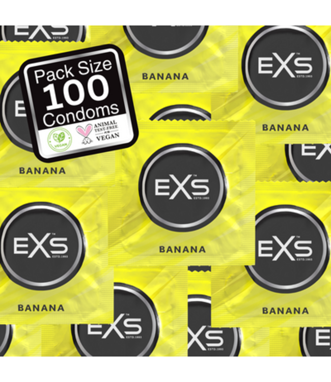 EXS Banana - Condoms - 100 Pieces