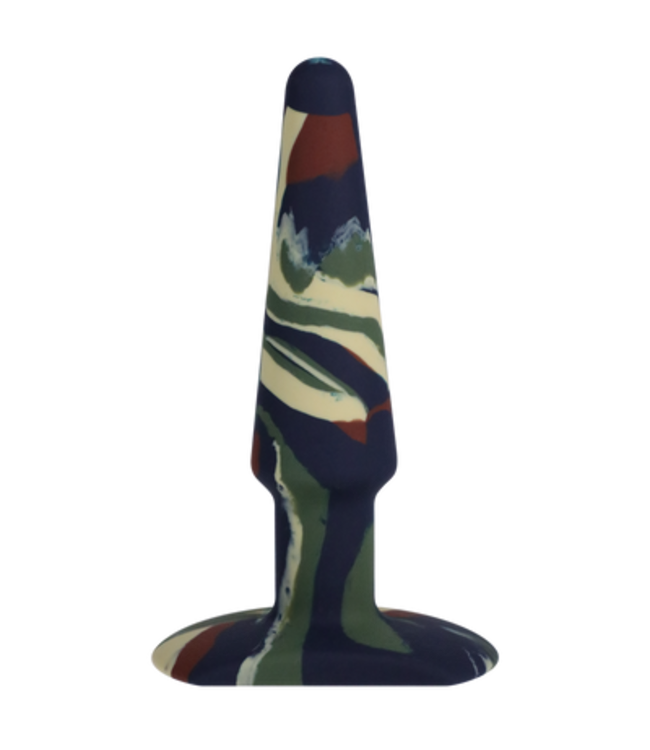 Groovy - Silicone Anal Plug - 5 / 12 cm - Camouflage