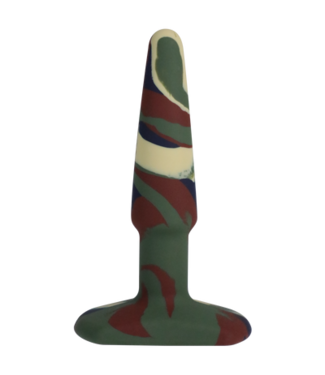 Doc Johnson Groovy - Silicone Anal Plug - 4 / 10 cm - Camouflage