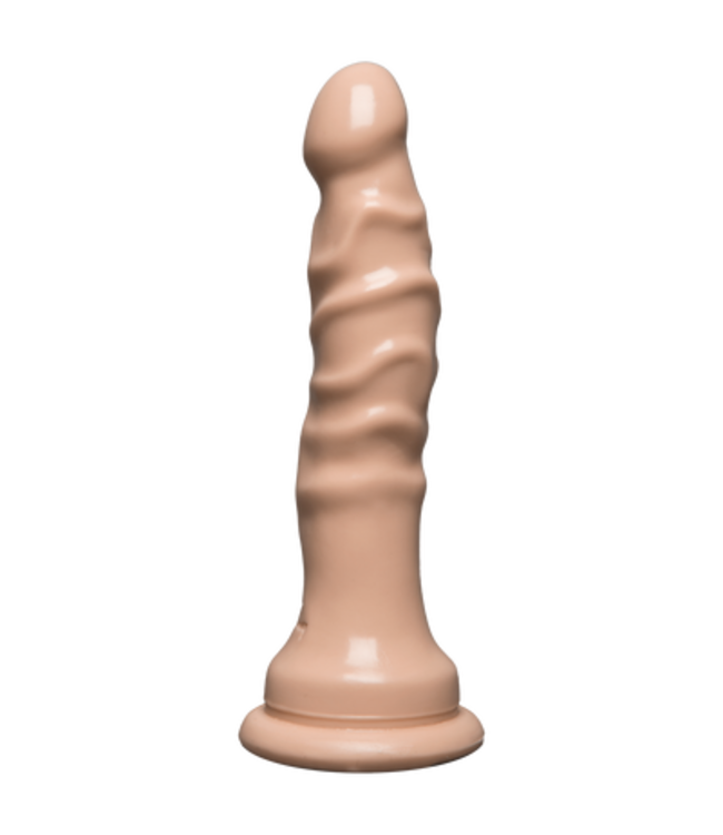 Slimline Dong with Suction Cup - 4.5 / 11 cm - Vanilla