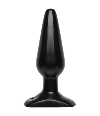 Doc Johnson Classic Butt Plug - Medium - Black