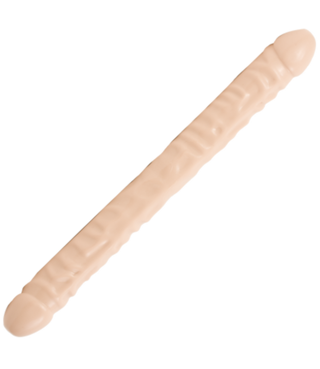 Veined Double Header - Dildo with Double Ends - 18 / 45 cm