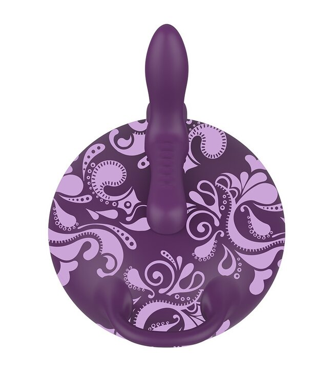 Bouncy Bliss Classic Sit On Vibrator Purple