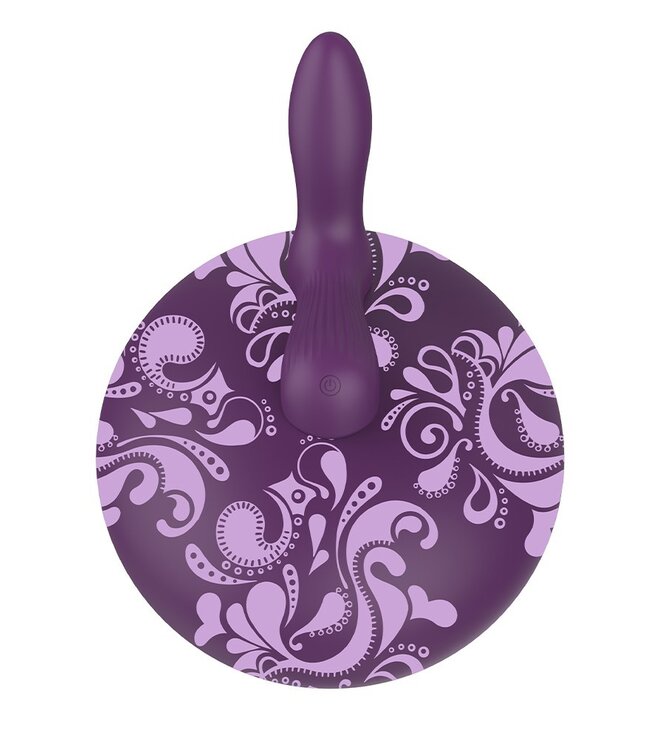 Bouncy Bliss Classic Sit On Vibrator Purple