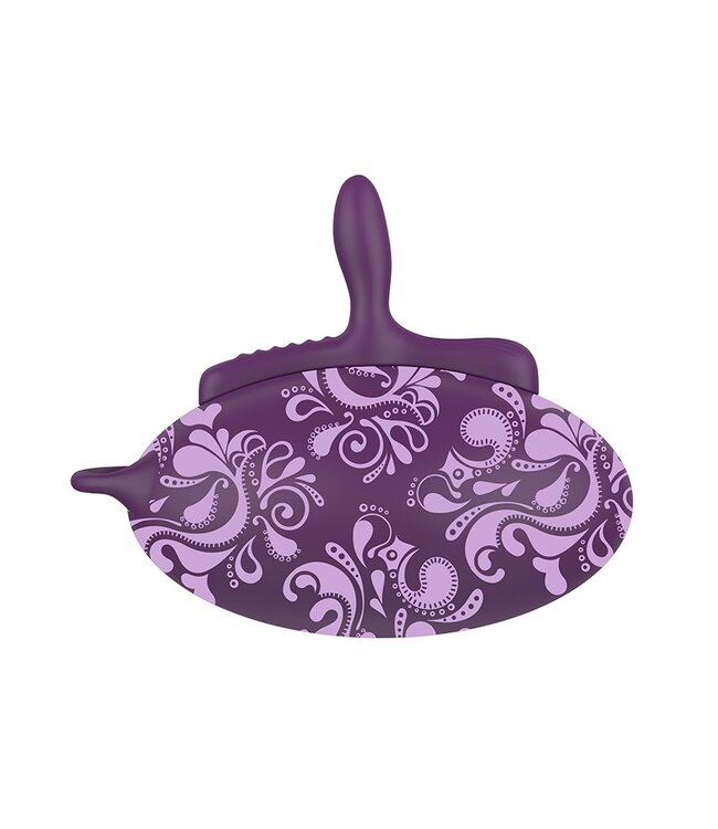 Bouncy Bliss Classic Sit On Vibrator Purple