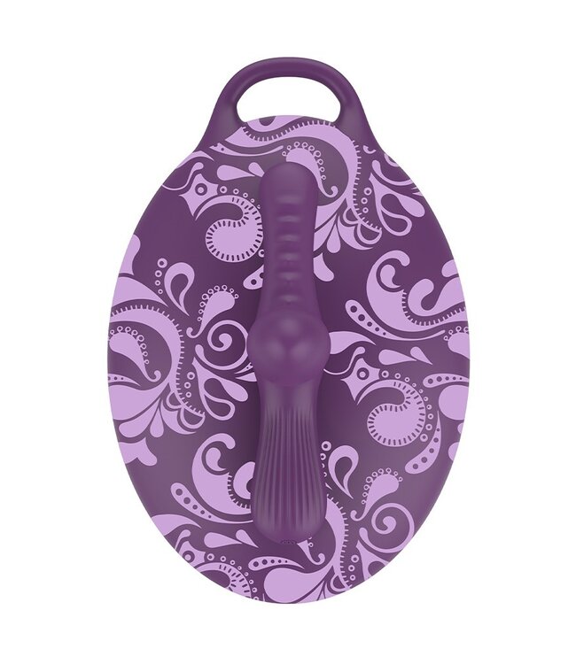 Bouncy Bliss Classic Sit On Vibrator Purple