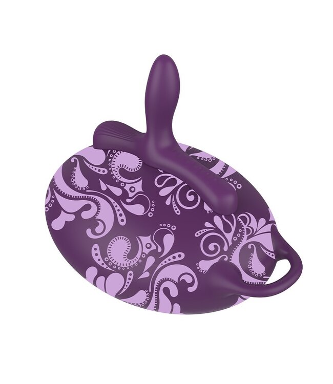 Bouncy Bliss Classic Sit On Vibrator Purple