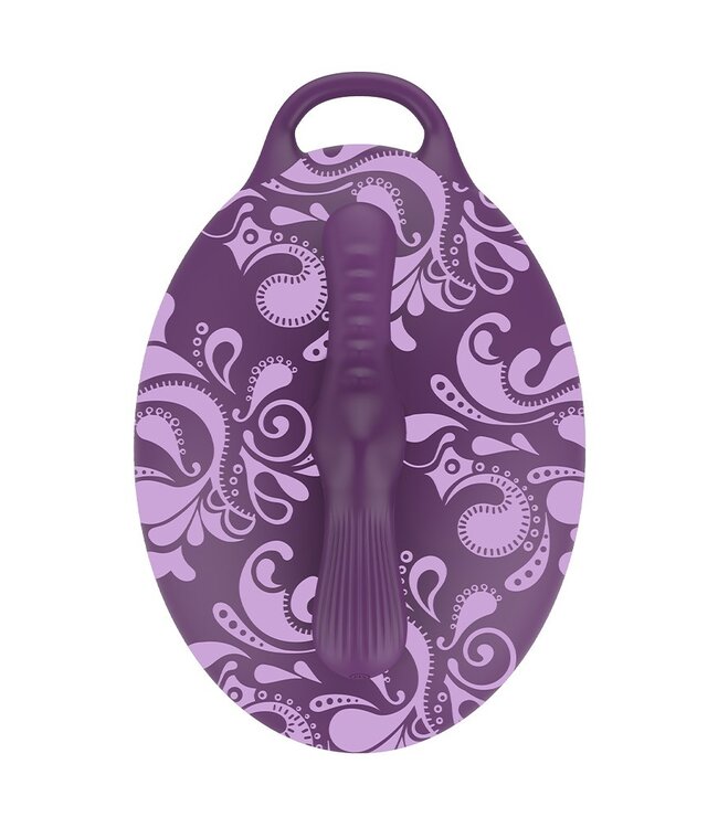 Bouncy Bliss -Flow-Sit-On Vibrator-Purple