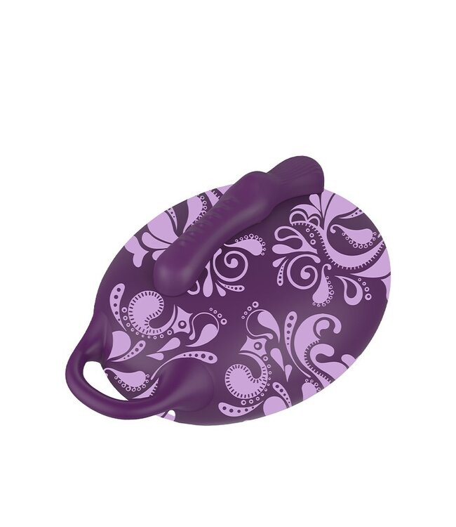 Bouncy Bliss -Flow-Sit-On Vibrator-Purple