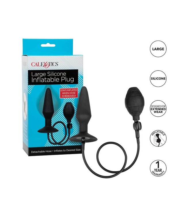 CalExotics Large Silicone Inflatable Plug