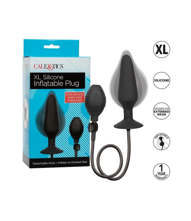 CalExotics XL Silicone Inflatable Plug