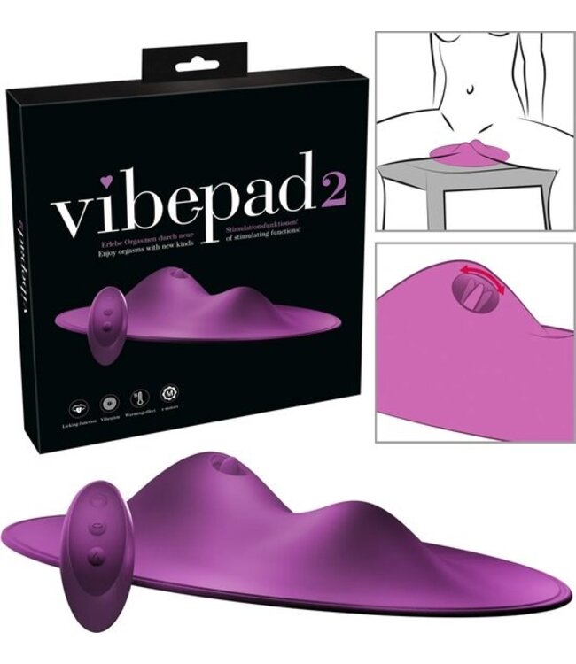 Vibepad 2 - Vibro-cushion - Purple