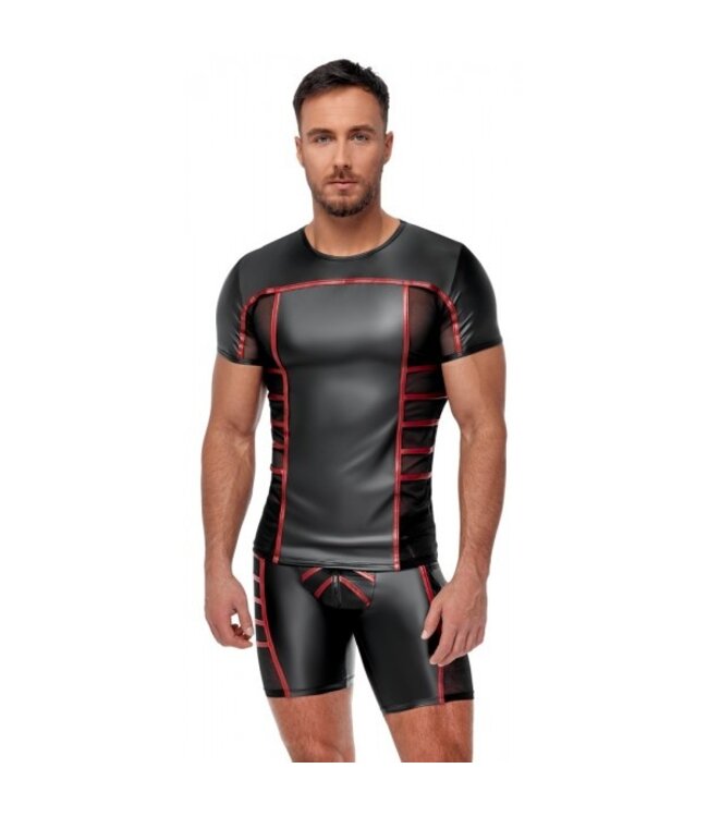 NEK - Wetlook Shirt - Black / Red