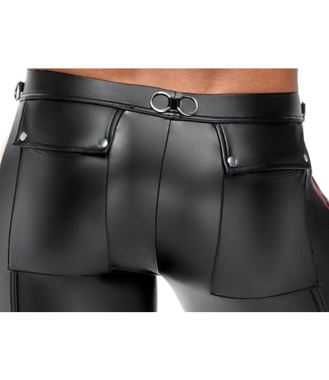 NEK - Wetlook Men's Pants Black/Red