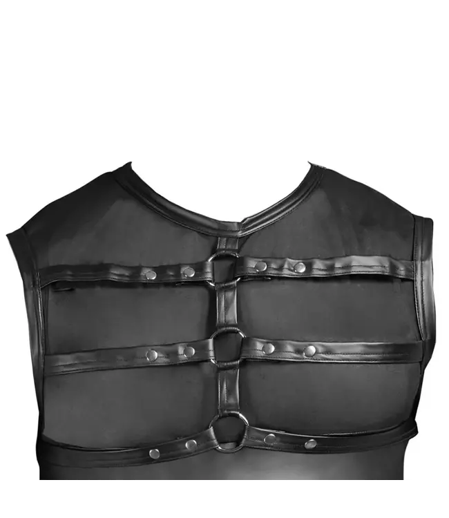 NEK - Wetlook Shirt with Harness