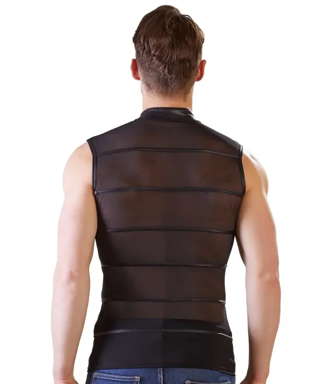 NEK - Powernet Shirt With Wetlook Stripes