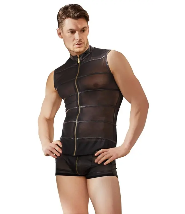 NEK - Powernet Shirt With Wetlook Stripes