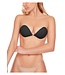 FIT CLOTH ADHESIVE SILICONE BRA BLACK CUP D