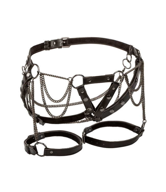 CalExotics Euphoria Collection Thigh Harness With Chains