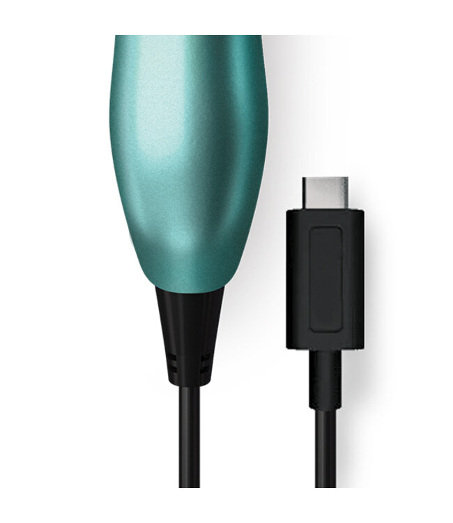 Doxy 3 USB-C Wand Vibrator - Turquoise