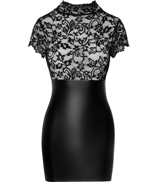 Dress With Lace-Up Closure