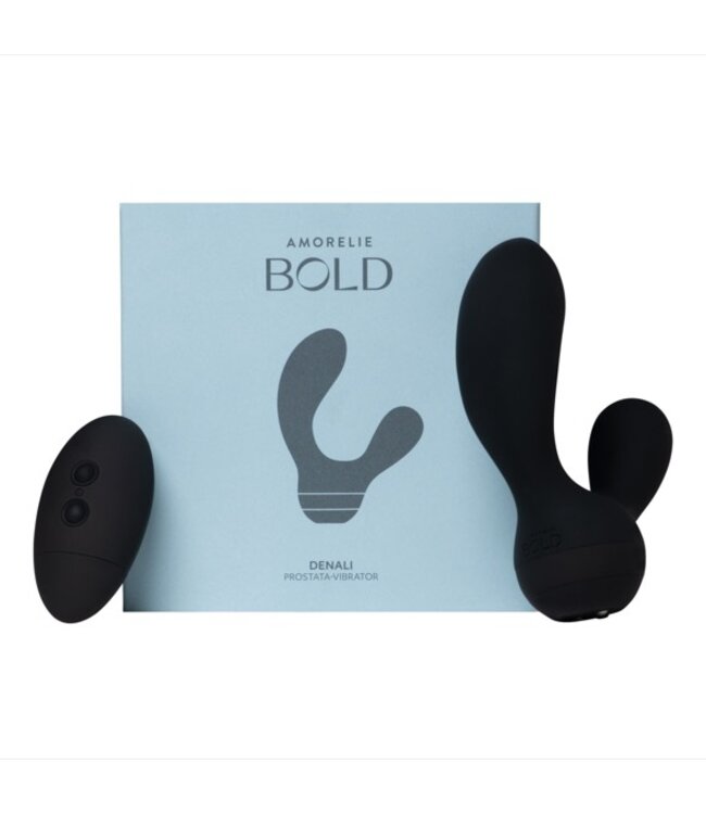 AMORELIE BOLD - Denali Prostate Vibrator Black