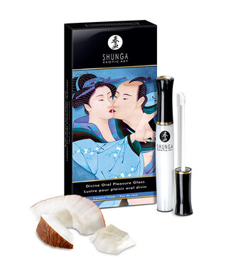 Shunga DIVINE ORAL PLEASURE GLOSS COCONUT 10ML