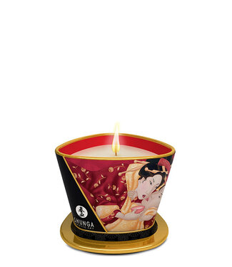 Shunga MASSAGE CANDLE SPARKLING STRAWBERRY WINE 170 ML