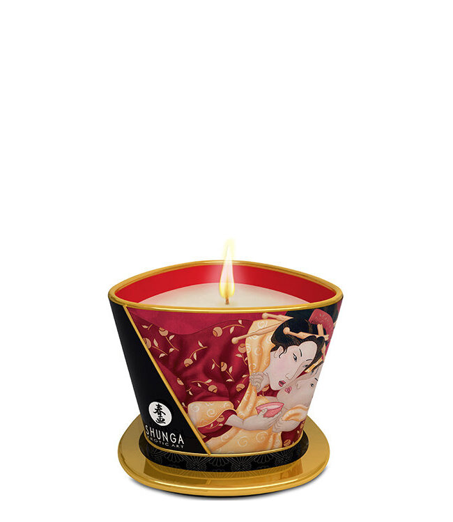 MASSAGE CANDLE SPARKLING STRAWBERRY WINE 170 ML