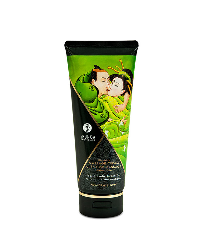 KISSABLE MASSAGE CREAM PEAR & GREEN TEA 200 ML