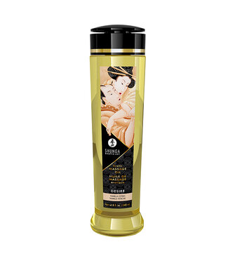 Shunga EROTIC MASSAGE OIL DESIRE VANILLA 240ML