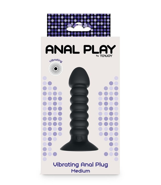 Vibrating Anal Plug - Medium