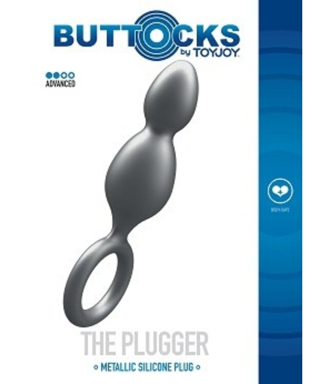 The Plugger 2-Balls Metallic Silicone Plug