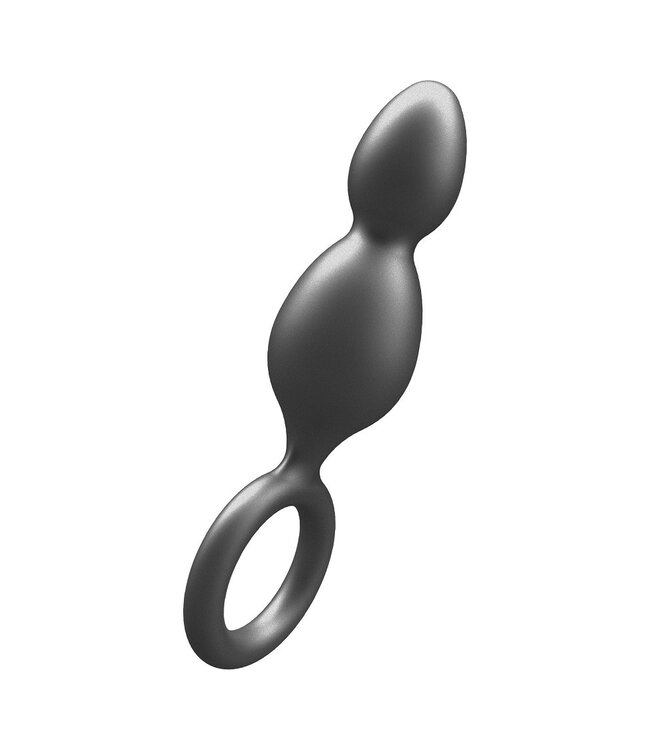The Plugger 2-Balls Metallic Silicone Plug