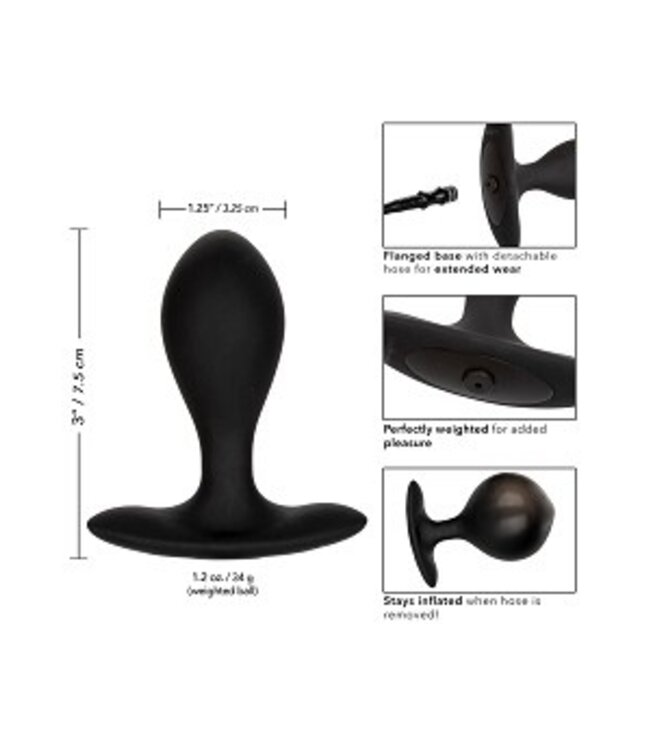 CalExotics - Weighted Silicone Inflatable Plug