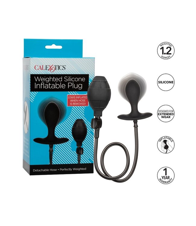 CalExotics - Weighted Silicone Inflatable Plug