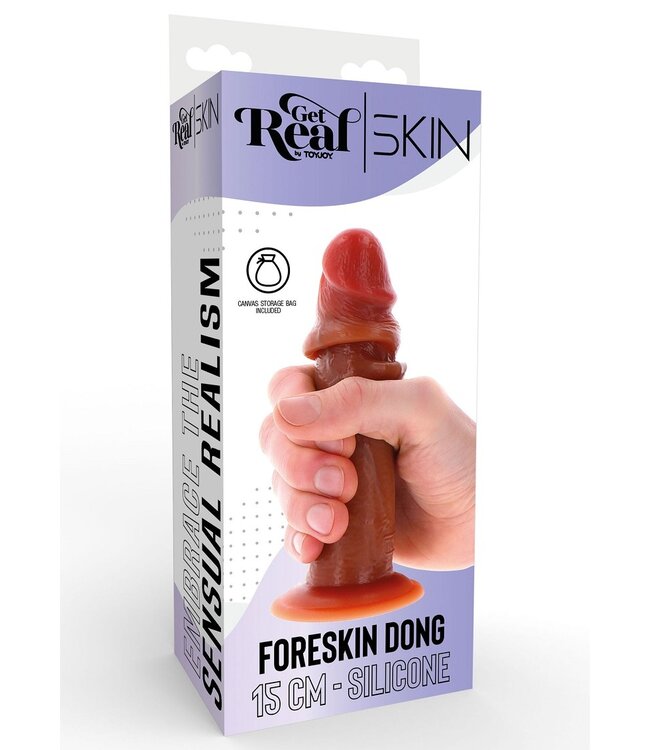 Get Real - Silicone Foreskin Dong