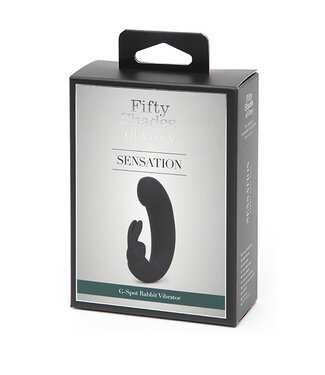 Fifty Shades of Grey Fifty Shades of Grey - Sensation Chargeable G-Spot Rabbit Vibrator Black