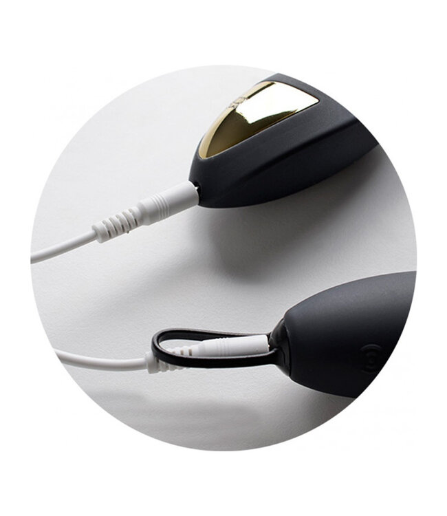 DORR - Spot - Draadloos Duo Ei + Oplegvibrator - Zwart