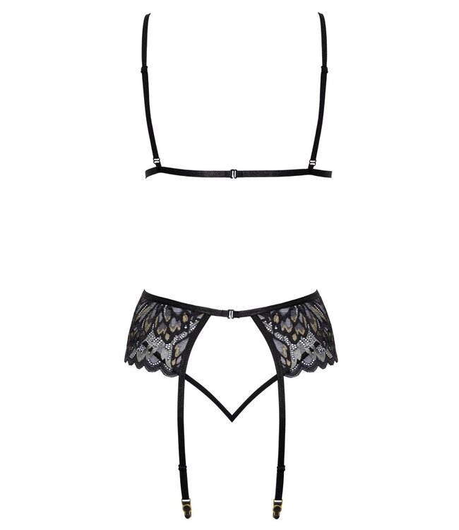 Floral Greentouched 3- Piece